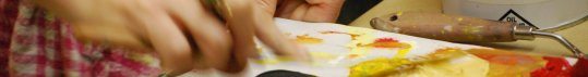 Paintings in progress : Between arms