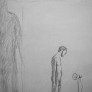 Pas de deux Pencil on paper 27 x 21 cm Pas de deux Pencil on paper 27 x 21 cm