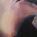 'Alanguie jusqu'au coeur' Oil on canvas 120 x 60 cm 2009 'Alanguie jusqu'au coeur' Oil on canvas 120 x 60 cm 2009