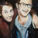Tonight we are young, oil on canvas 46 x 38 cm, 2014 Tonight we are young, oil on canvas 46 x 38 cm, 2014