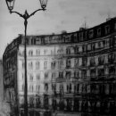 Lamppost in Paris India Ink on Paper 65 x 50 cm Lamppost in Paris India Ink on Paper 65 x 50 cm