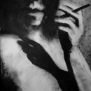 Study for Affliction du Rouge India ink on paper 65 x 50 cm Study for Affliction du Rouge India ink on paper 65 x 50 cm