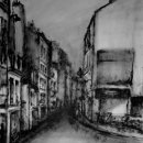 Rue Blanche India Ink on Paper 65 x 50 cm Rue Blanche India Ink on Paper 65 x 50 cm