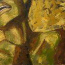 'Femme à la gorge chaude' Oil on canvas 73 x 60 cm 2004 'Femme à la gorge chaude' Oil on canvas 73 x 60 cm 2004