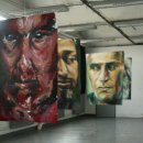 'La Promesse d'un Visage' Oil and acrylic on canvas Seven canvases 180 x
140 cm and 170 x 130 cm 2010-2011 Installation at the Université de Paris
1 Panthéon-Sorbonne 'La Promesse d'un Visage' Oil and acrylic on canvas Seven canvases 180 x
140 cm and 170 x 130 cm 2010-2011 Installation at the Université de Paris
1 Panthéon-Sorbonne