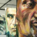 'La Promesse d'un Visage' Oil and acryilic on canvas Seven canvases 180 x
140 cm and 170 x 130 cm 2010-2011 Installation at the Université de Paris
1 Panthéon-Sorbonne 'La Promesse d'un Visage' Oil and acryilic on canvas Seven canvases 180 x
140 cm and 170 x 130 cm 2010-2011 Installation at the Université de Paris
1 Panthéon-Sorbonne