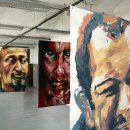 'La Promesse d'un Visage' Oil and acrylic on canvas Seven canvases 180 x
140 cm and 170 x 130 cm 2010-2011 Installation at the Université de Paris
1 Panthéon-Sorbonne 'La Promesse d'un Visage' Oil and acrylic on canvas Seven canvases 180 x
140 cm and 170 x 130 cm 2010-2011 Installation at the Université de Paris
1 Panthéon-Sorbonne