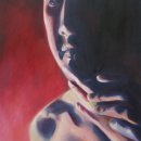 'I knew you would' Oil on canvas 116 x 89 cm 2008 'I knew you would' Oil on canvas 116 x 89 cm 2008