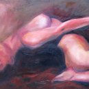 'La chute' Oil on canvas 89 x 116 cm 2008 'La chute' Oil on canvas 89 x 116 cm 2008