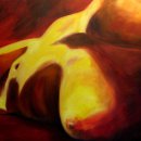 'Rising Into My Hips' Oil on canvas 89 x 116 cm 2008 'Rising Into My Hips' Oil on canvas 89 x 116 cm 2008