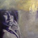 'Two streets down, two worlds away' Oil on canvas 54 x 46 cm 2007 'Two streets down, two worlds away' Oil on canvas 54 x 46 cm 2007