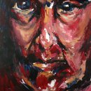'SDF de la Place George Mulot' Acrylic on canvas 180 x 140 cm 2010 'SDF de la Place George Mulot' Acrylic on canvas 180 x 140 cm 2010